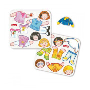 Dressy Baby magnetic dress-up puzzle magnetická skladačka