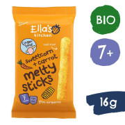 Ella's Kitchen BIO chrumkavé tyčky s kukuricou a mrkvou (16 g)