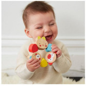 Petit Collage Drevené hryzátko zvieratka