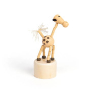 Drevené mačkacie zvieratká Safari Bigjigs Toys