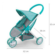 Detský golfový kočík pre bábiky Milly Mally Susie