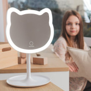 Kozmetické zrkadlo GIOperfect White Cat