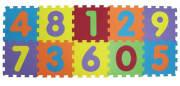 Ľudí Puzzle penové 143x48 cm čísla