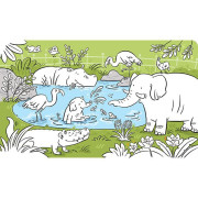 Maľuj vodou zas a znova Zoo