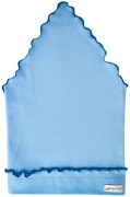Dievčenská šatka jednofarebná modrá Esito