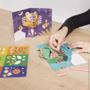 Sada Mini Origami Pohľadníc so zvieratkami Janod