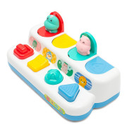 Interaktívna hračka - Vyskakovacie okienka so zvieratkami Peekaboo Baby Mix