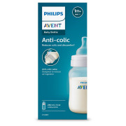 Fľaša Anti-colic Philips Avent 260 ml, 1 m+