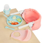 Stolička k stolu pre bábiky s doplnkami LullaBaby