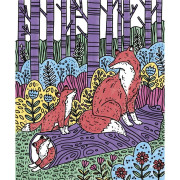 Sada maxi Maľovanie Lesné zvieratká Janod Atelier