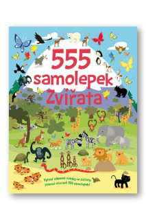 555 samolepiek - Zvieratá