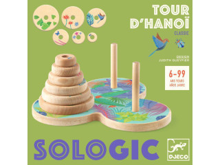 Detská hra Tour d'Hanoi Sologic Djeco