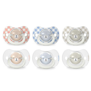 Cumlík fyziologický Deň & Noc silikón Wild & Free 6-18 m 2 ks Suavinex