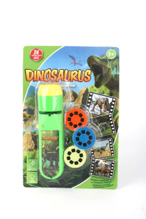 Baterka a projektor dinosaurus