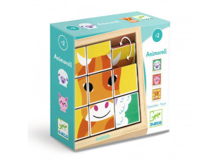 Otáčavé puzzle Farma Djeco