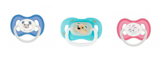 Cumlík silikónový symetrický 6-18 m Canpol babies Bunny & Company