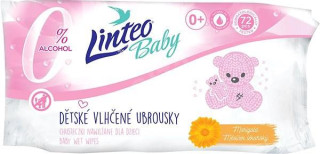 Vlhčené obrúsky Linteo Baby 72ks Soft and cream