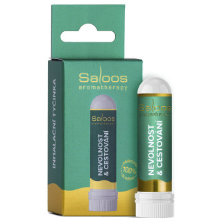 Nevoľnosť & Cestovanie inhalačná tyčinka Saloos