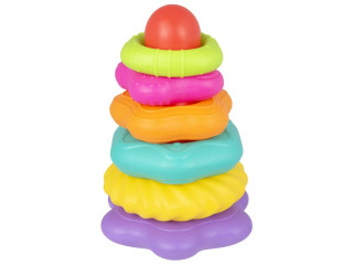 Štruktúrované navliekacie krúžky Playgro