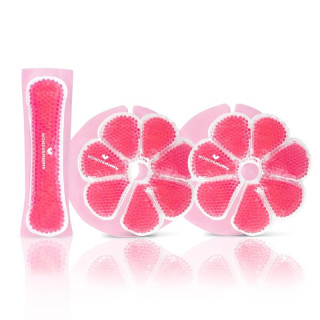 Súprava perličkových obkladov na prsia 2 ks a popôrodné vložky 1 ks Wondermom