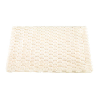 Deka dvojitá bublinky Mazlík 70 x 100 cm Outlast® - Smotanová/biela káva