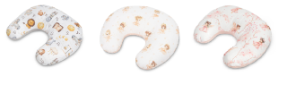 Dojčiace vankúš podkova mušelín bavlna Sensillo