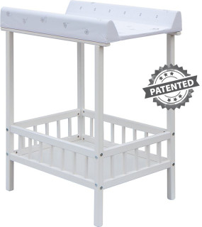 Prebaľovací pult Scarlett Spájka Slon biely