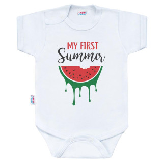 Body s potlačou New Baby My first Summer