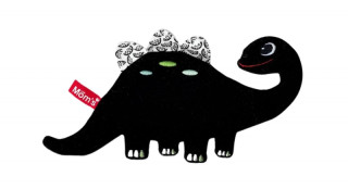 Dinosaurus šuštiaci kontrastná hračka, zmyslová hračka
