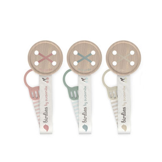 Klip na cumlík so stuhou Birdies Suavinex