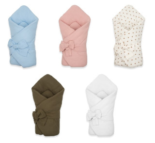 Mušelínová šnurovacia zavinovačka New Baby