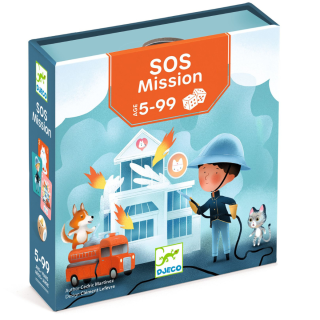 Stolová hra Záchrana veterinárnej stanice Djeco