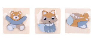 Big Tree puzzle drevené 15x15 cm