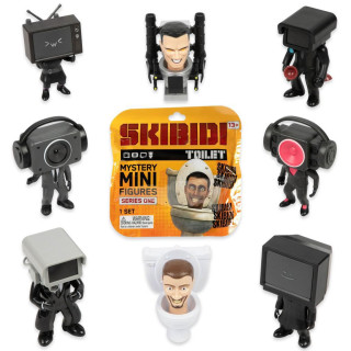 Skibidi Toilet minifigúrky Mystery