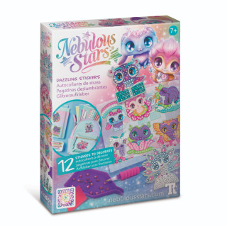 Oslnivé samolepky s kamienkami set Nebulous Stars