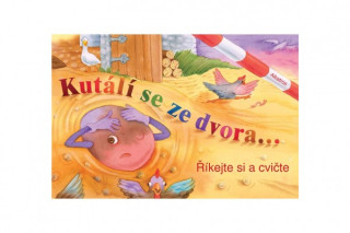 Knižka Kutálí sa z dvora 24 x 16 cm