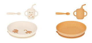 Silikónová jedálenská sada Grown-Up Meal Set Little Babymoov