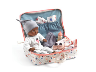 Darčekový kufrík s bábikou The Cerise Djeco