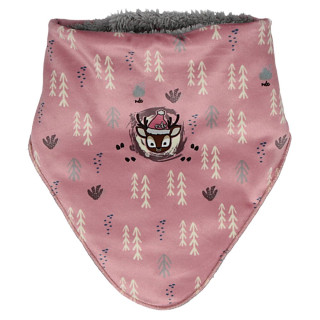 Zimný nákrčník wellsoft na suchý zips Sobík ružová RDX