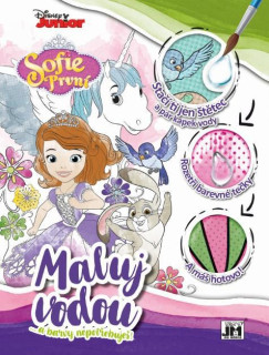 Vodová omaľovánka A4 - Sofia Prvá