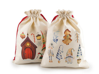 Vianočné darčekové vrecúško 30x40 cm