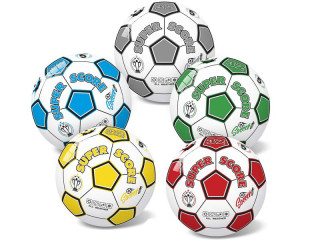 Lopta 23cm futbalová 5farebn 10m+ v sieťke