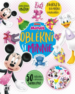 Samolepková knižka Obleč si Minnie