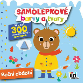 Samolepkové farby a tvary pre najmenších Ročné obdobia