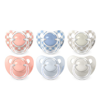 Cumlík anatomický silikón 0/6 m 2 ks Wild & Free Suavinex