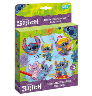 Stitch diamantové maľovanie Magnety Totum