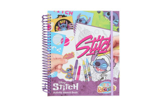 Kniha omaľovánok a aktivít Stitch