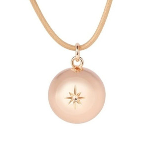 Tehotenská rolnička - Astra - medená