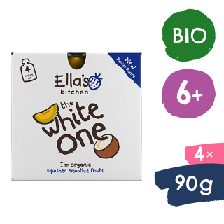 BIO White One Ovocné pyré s melónom (4 × 90 g) Ella's Kitchen