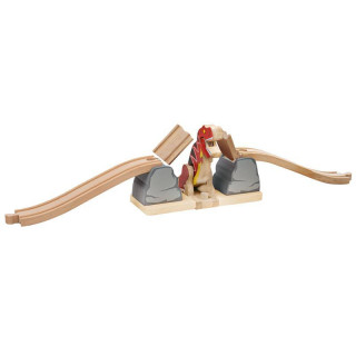 Most s T-Rexom Bigjigs Rail